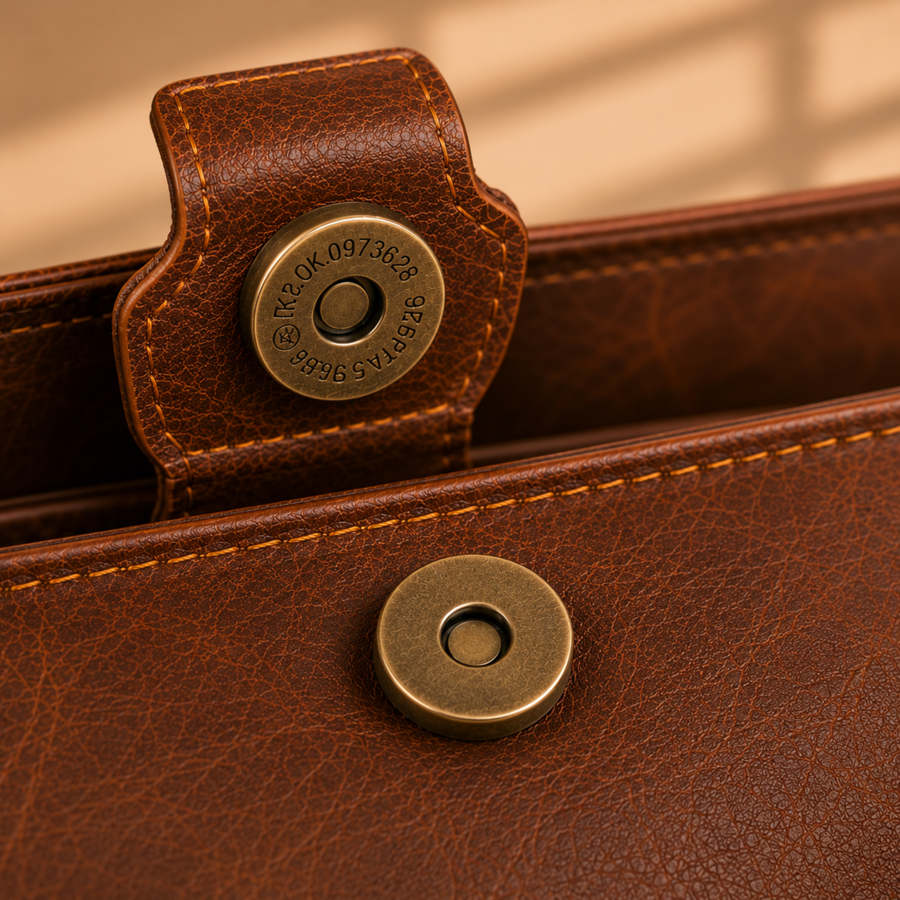 Vintage Leather Laptop Briefcase & Messenger Bag – Large Brown Work Bag with Adjustable Shoulder Strap